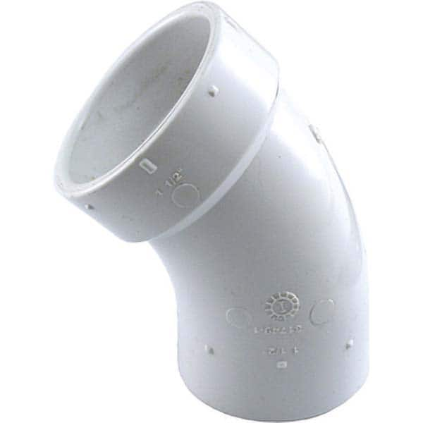 Jones Stephens - Plastic Pipe Fittings Type: Street Elbow Fitting Size: 6 (Inch) - Benchmark Tooling