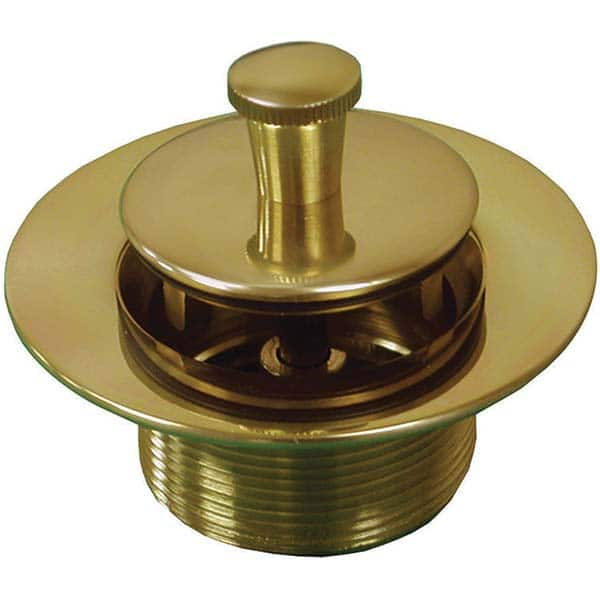 Jones Stephens - Shower Heads & Accessories Type: Bath Drain Finish/Coating: Polished Brass - Benchmark Tooling