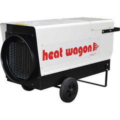 Heat Wagon - Electric Forced Air Heaters Type: Forced Air Blower Maximum BTU Rating: 136500 - Benchmark Tooling