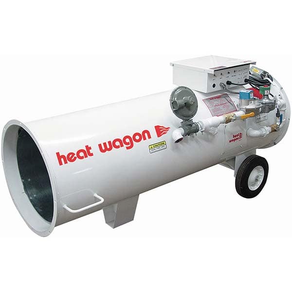 Heat Wagon - Fuel Forced Air Heaters Type: Portable Forced Air Heater Fuel Type: Natural Gas/Propane - Benchmark Tooling