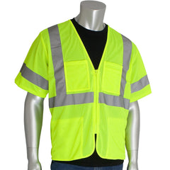 PIP - High Visibility Vests Vest Style: General Purpose; Surveyor's Vest Type: Hi Visibility - Benchmark Tooling