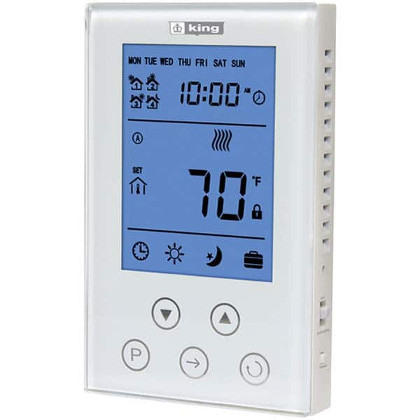 King Electric - Thermostats Type: Line Voltage Wall Thermostat Style: Line Voltage Wall Thermostat - Benchmark Tooling