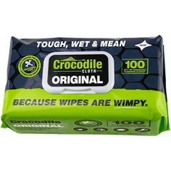 Crocodile Cloth - Wipes Type: General Purpose Style: Pre-Moistened; Flat Fold - Benchmark Tooling