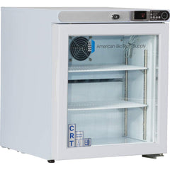 American BioTech Supply - Laboratory Refrigerators and Freezers Type: Controlled Room Temperature Cabinet Volume Capacity: 1 Cu. Ft. - Benchmark Tooling