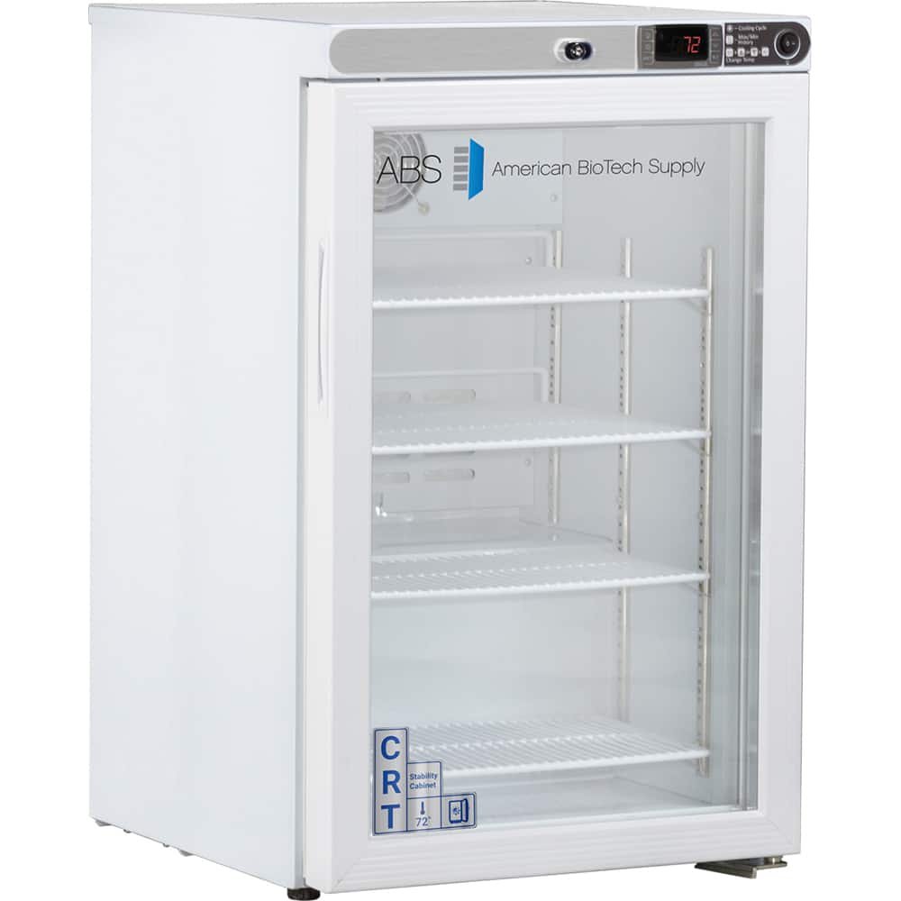 American BioTech Supply - Laboratory Refrigerators and Freezers Type: Controlled Room Temperature Cabinet Volume Capacity: 2.5 Cu. Ft. - Benchmark Tooling