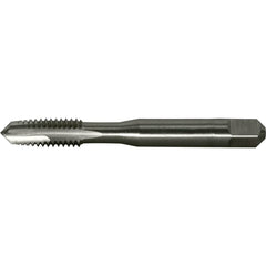 Greenfield Threading - 1/4-28 UNF Class 2B 3-Flute Bright Finish High Speed Steel Spiral Point Tap - Exact Industrial Supply