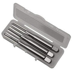 Greenfield Threading - Tap Sets Thread Size: #10-32 Number of Flutes: 4 - Benchmark Tooling