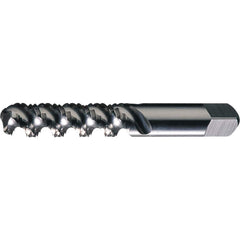 Spiral Flute Tap: 3/8-24, UNF, 3 Flute, Modified Bottoming, High Speed Steel, Bright/Uncoated 1.25″ Thread Length, 2.938″ OAL, Right Hand Flute, Right Hand Thread, H11, Series SFGP+5