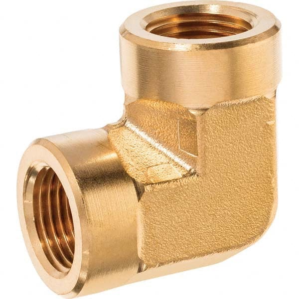USA Sealing - 1/2" Brass Pipe 90° Elbow - Benchmark Tooling