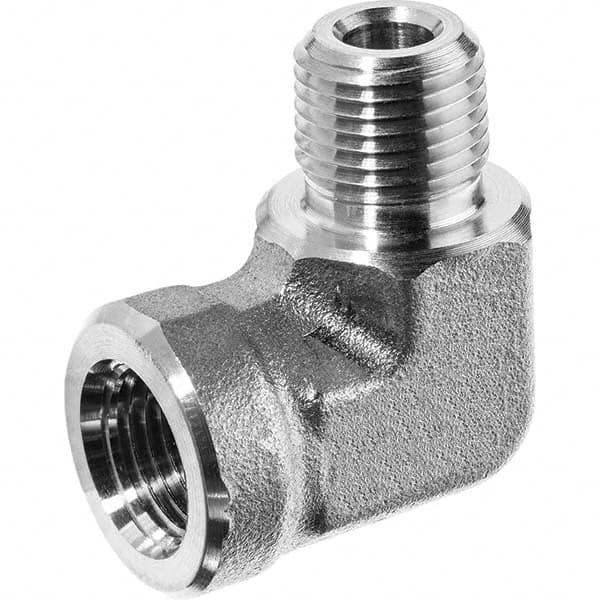 USA Sealing - 1/2" 316 Stainless Steel Pipe 90° Street Elbow - Benchmark Tooling