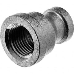 Pipe Reducing Coupling: 1-1/2 x 1″ Fitting, 316 Stainless Steel FNPT x FNPT, 150 psi