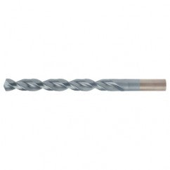 #43 RHS / RHC HSS 135 Degree Split Point Wide Land Parabolic Drill - TiCN - Benchmark Tooling