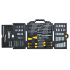 STANLEY® 1/4" & 3/8" Drive 150 Piece Mechanic's Tool Set - Benchmark Tooling