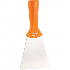 Vikan - Scrapers & Scraper Sets Blade Style: Straight Flexibility: Stiff - Benchmark Tooling