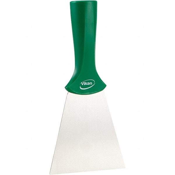 Vikan - Scrapers & Scraper Sets Blade Style: Straight Flexibility: Stiff - Benchmark Tooling