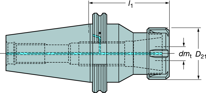 A2B144025100 COLLET CHUCK - Benchmark Tooling