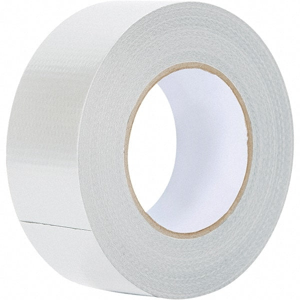 Value Collection - 60 Yd x 2" x 8.7 mil White Polyethylene Cloth Duct Tape - Benchmark Tooling