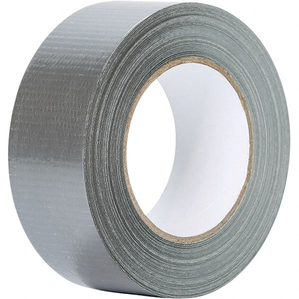 Value Collection - 60 Yd x 2" x 6.7 mil Silver Polyethylene Cloth Duct Tape - Benchmark Tooling