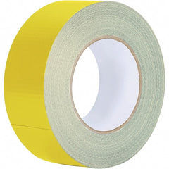 Value Collection - 60 Yd x 2" x 8.7 mil Yellow Polyethylene Cloth Duct Tape - Benchmark Tooling