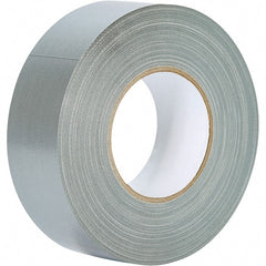 Value Collection - 60 Yd x 2" x 11.8 mil Silver Polyethylene Cloth Duct Tape - Benchmark Tooling