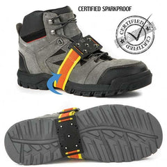 Geroline - Ice Traction Footwear Footwear Style: Strap-On Cleat Traction Type: Steel Studs - Benchmark Tooling