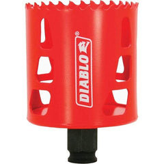 Freud - 2-1/2" Diam, 2-3/8" Cutting Depth, Hole Saw - Bi-Metal Saw, Toothed Edge - Benchmark Tooling