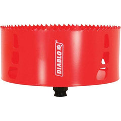 Freud - 6" Diam, 2-3/8" Cutting Depth, Hole Saw - Carbide-Tipped Saw, Toothed Edge - Benchmark Tooling