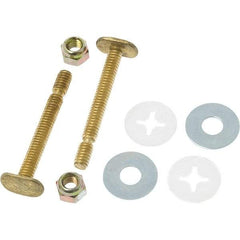 Black Swan - Toilet Repair Kits & Parts Type: Closet Bolts Material: Brass - Benchmark Tooling