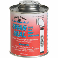 Black Swan - Threaded Pipe Sealants Container Type: Can Container Size: 1 Pt. - Benchmark Tooling