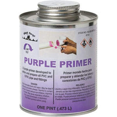 Black Swan - 1 Pt All Purpose Primer/Cleaner - Purple, Use with PVC & CPVC - Benchmark Tooling