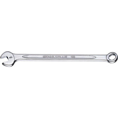 Combination Wrenches; Handle Type: Ergonomic; I-Beam; Tool Type: Metric; Head Type: Offset; Box End Type: 6-Point; Wrench Size (mm): 6.50; Material: Chrome Alloy Steel; Finish: Chrome-Plated; Head Offset Angle: 15; Opening Angle: 15; Overall Length (Decim