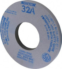 Norton - 12" Diam x 5" Hole x 1" Thick, K Hardness, 80 Grit Surface Grinding Wheel - Aluminum Oxide, Type 1, Medium Grade, 2,070 Max RPM, Vitrified Bond, No Recess - Benchmark Tooling