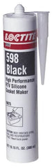 Loctite - 300ml High Performance RTV Silicone Gasket Maker - -75 to 625°F, Black, Comes in Cartridge - Benchmark Tooling