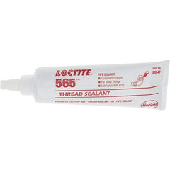 Loctite - 250 mL, White, Thread Sealant - Series 565 - Benchmark Tooling