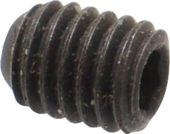 Value Collection - #10-32 UNF, 1/4" OAL, Flat Point Set Screw - Grade 8 Alloy Steel, 3/32" Key - Benchmark Tooling