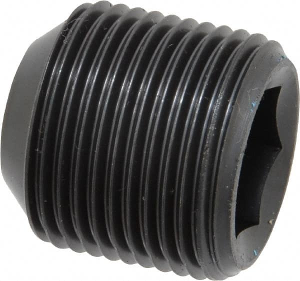 Value Collection - 1-14 UNF, 1" OAL, Cup Point Set Screw - Grade ASTM F912 Alloy Steel, 9/16" Key - Benchmark Tooling