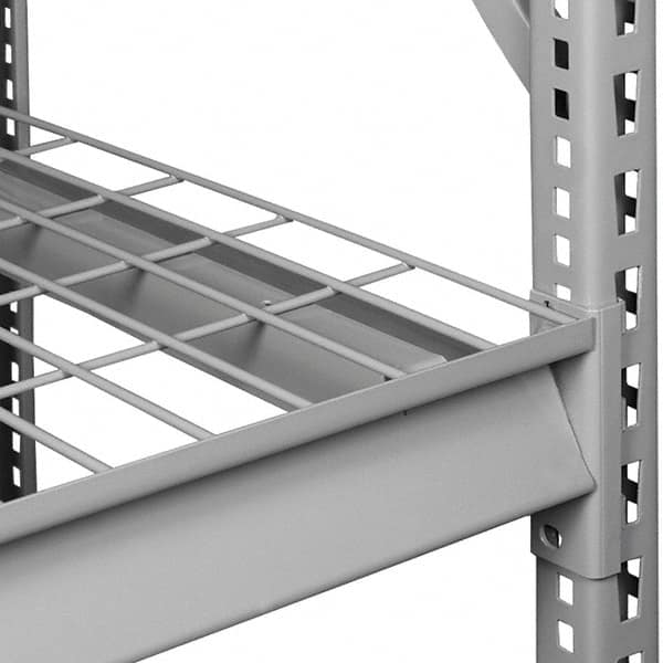 Tennsco - 72" Wide, Open Shelving Accessory/Component - 24" Deep, Use with Tennsco Bulk Storage Rack - Benchmark Tooling