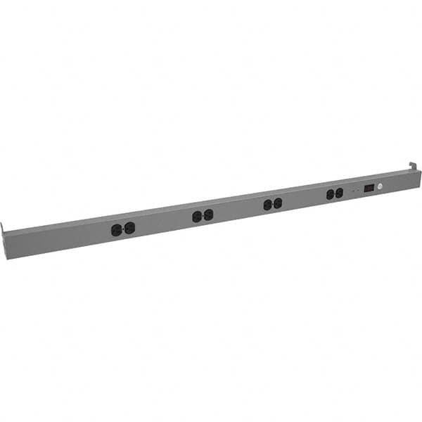 Tennsco - Workbench & Workstation Accessories   Type: Power Bar    For Use With: Tennsco Packing Tables - Benchmark Tooling