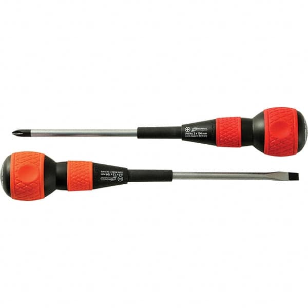 Bondhus - Screwdriver Sets Screwdriver Types Included: Slotted & Phillips Number of Pieces: 2 - Benchmark Tooling