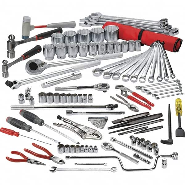 Proto - 92 Piece 3/8, 1/2 & 3/4" Drive Master Tool Set - Tools Only - Benchmark Tooling