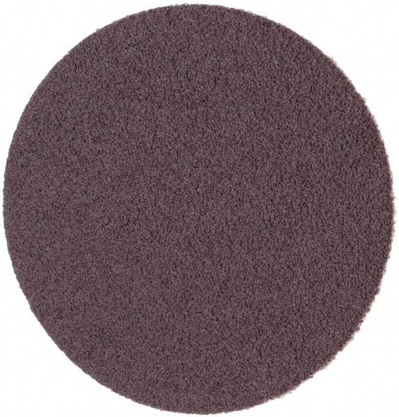 Standard Abrasives - 1-1/2" Disc Diam, 120 Grit, Aluminum Oxide Quick Change Disc - Type S Attaching System, Coated, Brown, Fine Grade, 20,000 RPM - Benchmark Tooling