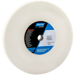 Norton - 6" Diam x 1/2" Hole x 1/2" Thick, K Hardness, 60 Grit Surface Grinding Wheel - Benchmark Tooling