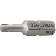 Power & Impact Screwdriver Bits & Holders; Bit Type: Torx Plus; Power Bit; Hex Size (Inch): 1/4 in; Blade Width (Decimal Inch): 0.2400; Blade Thickness (Decimal Inch): 0.2400; Drive Size: 1/4 in; Body Diameter (Inch): 1/4 in; Torx Size: IP15; Overall Leng