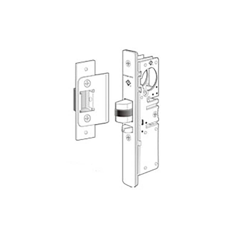 Deadbolts; Type: Deadlatch; Key Type: Keyless; Lock Type: Keyless; Mount Type: Surface; Material: Aluminum; Minimum Door Thickness: 1.125 in; Maximum Door Thickness: 2.75 in; Minimum Order Quantity: Aluminum; Material: Aluminum; For Use With: Adams Rite T