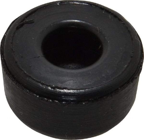 De-Sta-Co - 0.878" Max Diam, 3/8-16 Thread, Neoprene, Slip On, Round End, Clamp Spindle Assembly Replacement Cap - For 3/8" Diam Hex Head Spindle, 0.53" OAL, 0.3819" Hole Diam - Benchmark Tooling