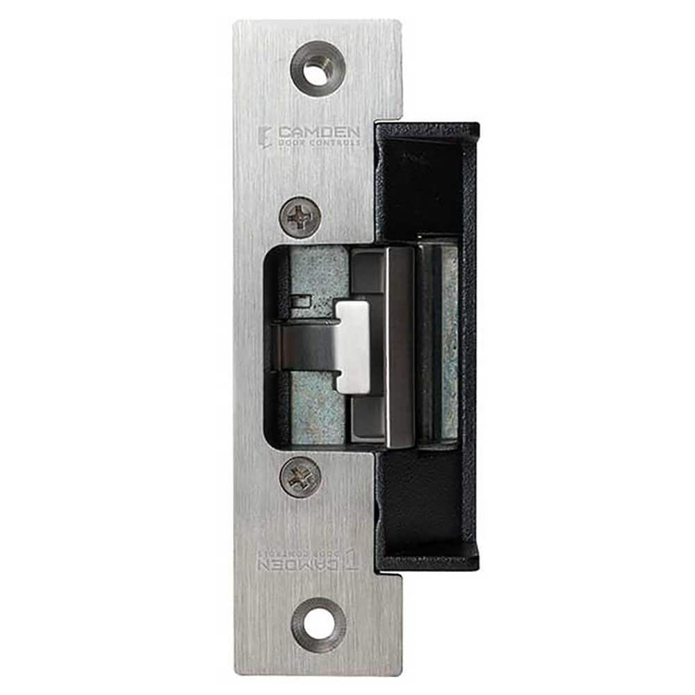 Electric Strikes; Product Type: Electric Strike; Length (Inch): 4.88; Power Type: AC; DC; Strike Material: Stainless Steel; Door Frame Material: Hollow Metal & Wood; Voltage: 12/24V AC/DC; For Use With: Cylindrical Locksets & Centerline Mortise Locks