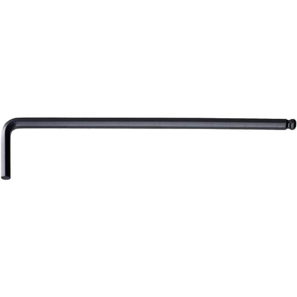 Hex Keys; End Type: Ball; Hex; Hex Size (Inch): 3/8 in; Handle Type: L-Handle; Arm Style: Long; Short; Arm Length: 8.7402 in; Overall Length (Inch): 0; Overall Length (mm): 222.0000; Handle Color: Black; Overall Length Range: 6″ - 8.9″; Blade Length (Deci