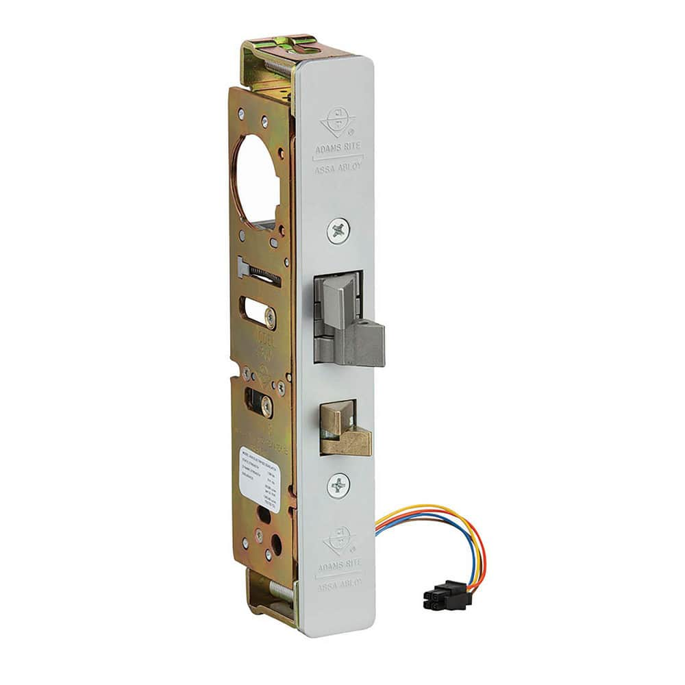 Deadbolts; Type: Deadlatch; Key Type: Keyless; Lock Type: Keyless; Mount Type: Mortise; Material: Aluminum; Minimum Door Thickness: 1.125 in; Maximum Door Thickness: 2.625 in; Minimum Order Quantity: Aluminum; Material: Aluminum; For Use With: Adams Rite