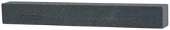 Norton - 4" Long x 1/2" Wide x 1/2" Thick, Silicon Carbide Sharpening Stone - Square, Fine Grade - Benchmark Tooling