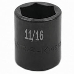 SK - Impact Socket - 3/8"DR 11/16" IMPACT SOCKET - Benchmark Tooling